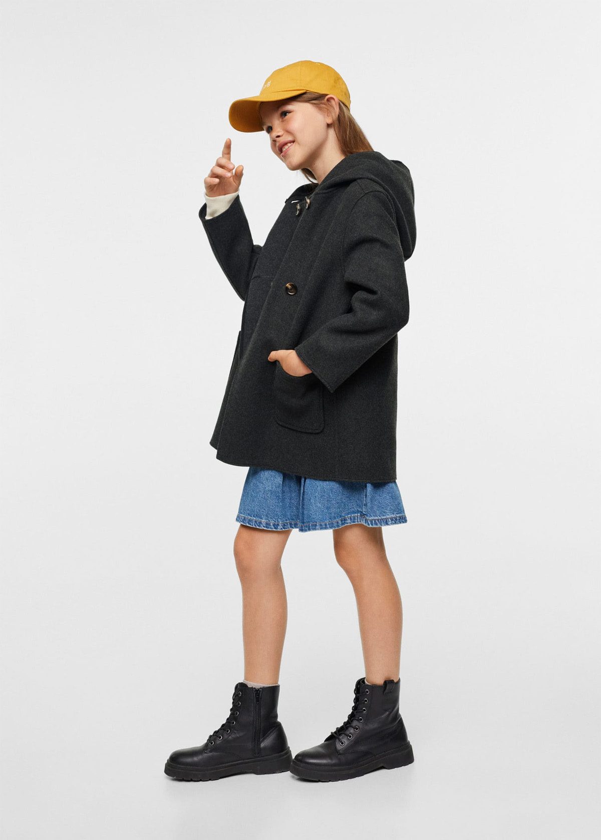 Double-breasted coat